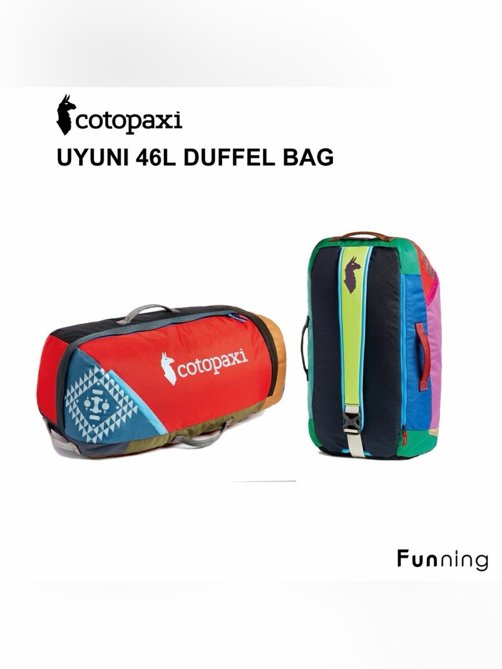 COTOPAXI Uyuni 46L Duffel - Del Día